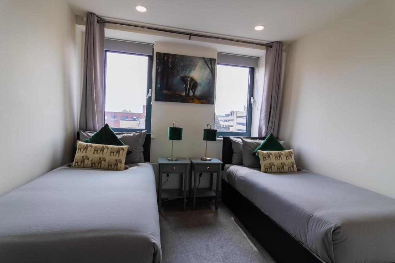 Virexxa Bedford Centre - Executive Suite - 2Bed Flat With Free Parking & Gym Экстерьер фото