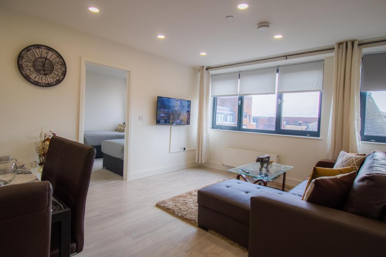 Virexxa Bedford Centre - Executive Suite - 2Bed Flat With Free Parking & Gym Экстерьер фото